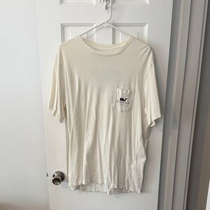 Vineyard Vines Men's white Short Sleeve Tee